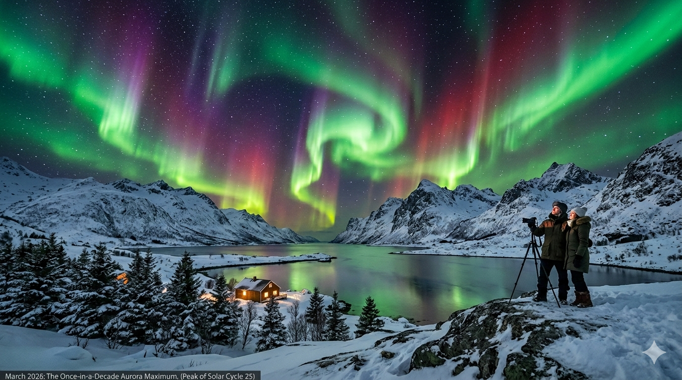 Northern Lights Will Be Brightest in March 2026